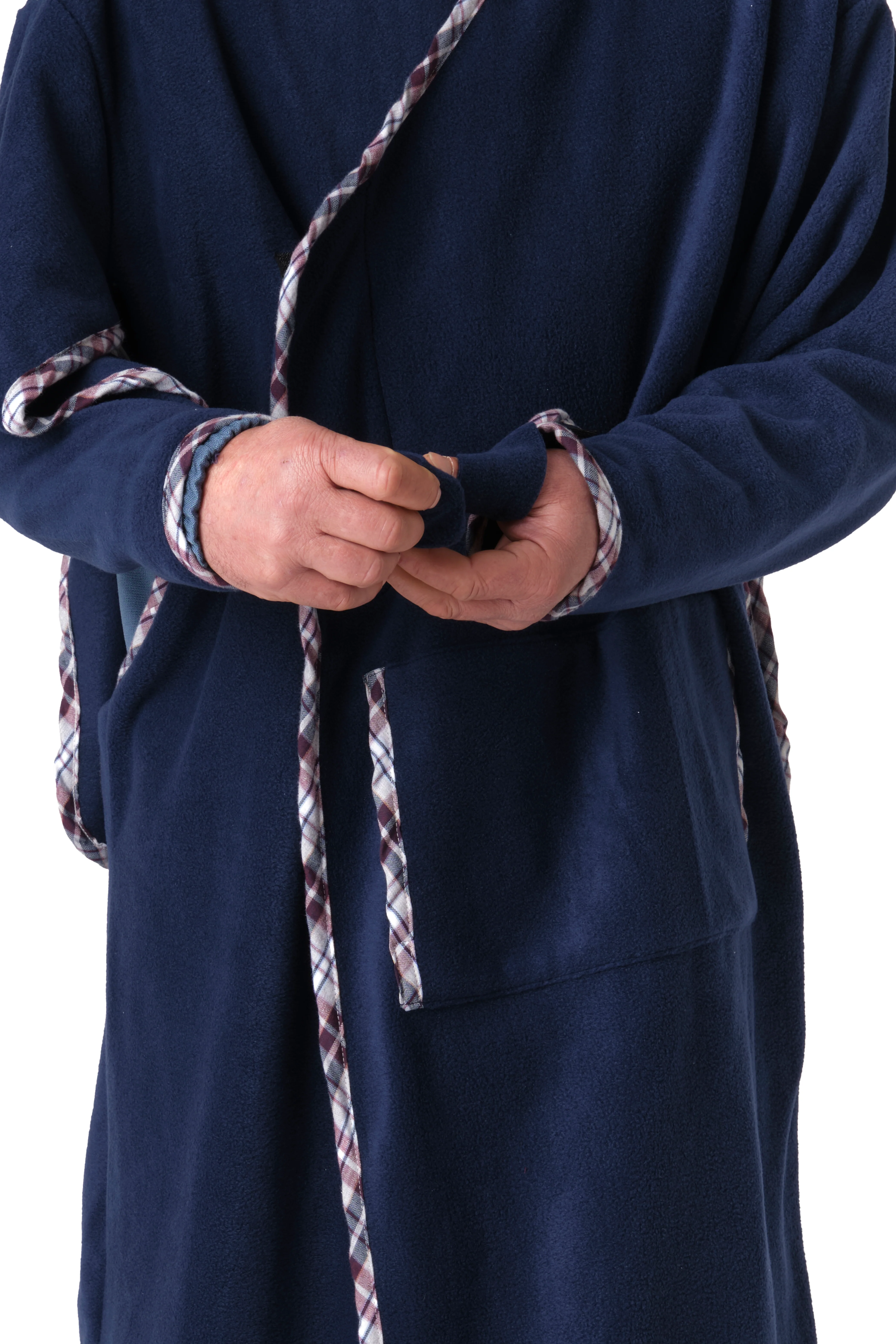 Mantella - Coperta Indossabile - Coperta in pile con maniche e tasche - Unisex Autunno/Inverno multifunzione - comfort, praticità e sicurezza - Image 17