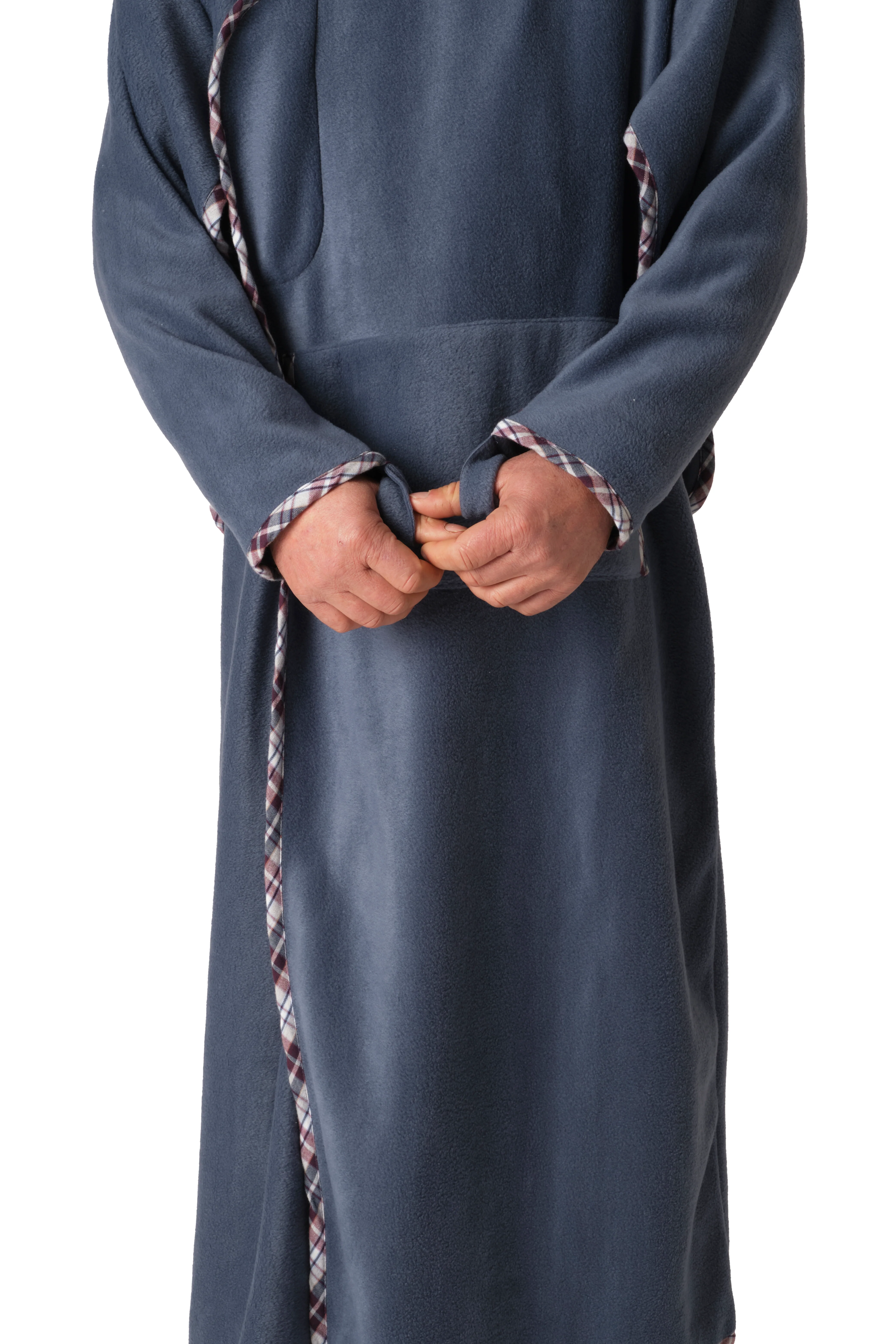 Mantella - Coperta Indossabile - Coperta in pile con maniche e tasche - Unisex Autunno/Inverno multifunzione - comfort, praticità e sicurezza - Image 4