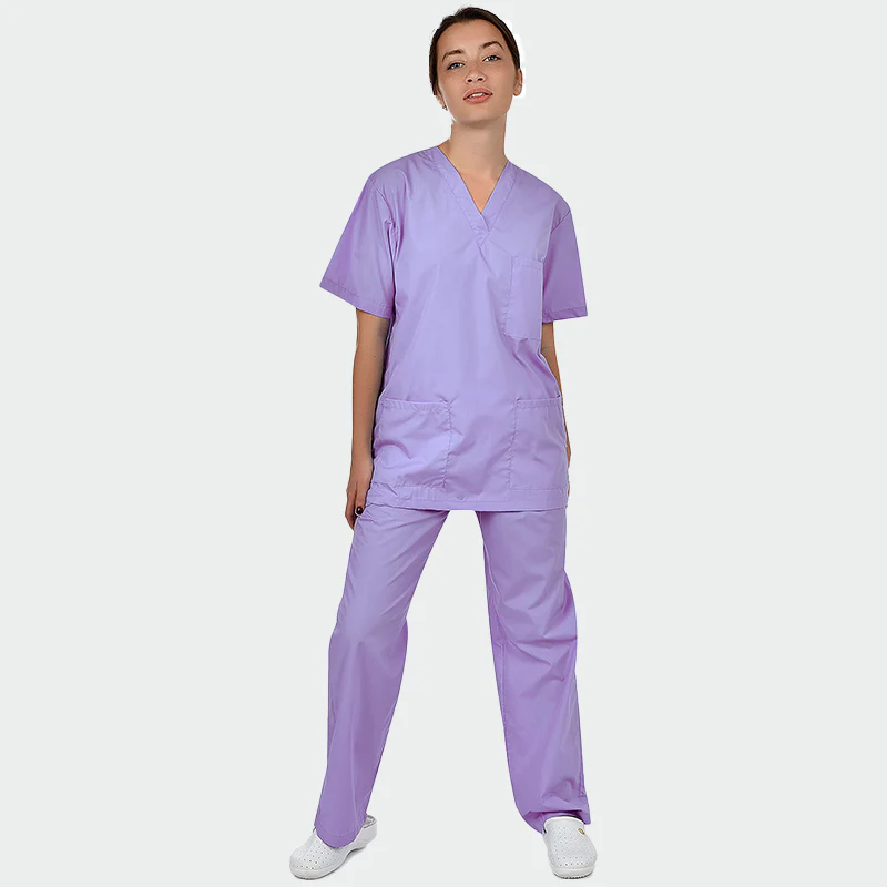 Divisa Sanitaria Collo a V Unisex - Casacca e Pantaloni Set Completo OSS e Infermieri - Image 10