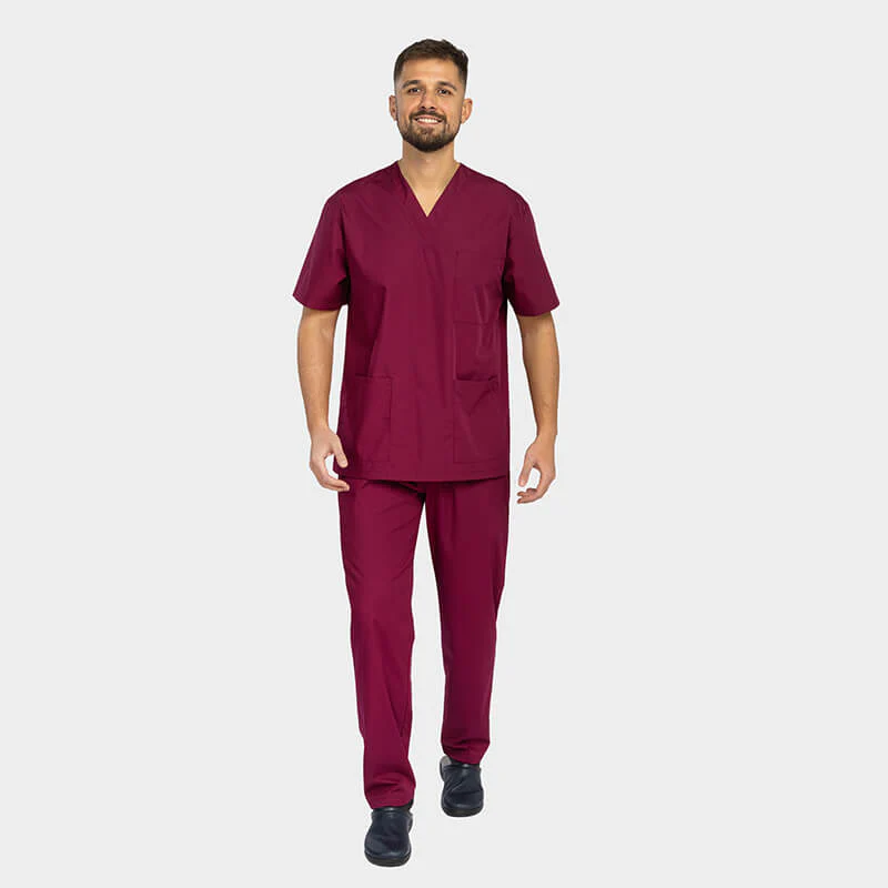 Divisa Sanitaria Collo a V Unisex - Casacca e Pantaloni Set Completo OSS e Infermieri - Image 7