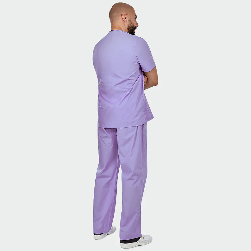 Divisa Sanitaria Collo a V Unisex - Casacca e Pantaloni Set Completo OSS e Infermieri - Image 9