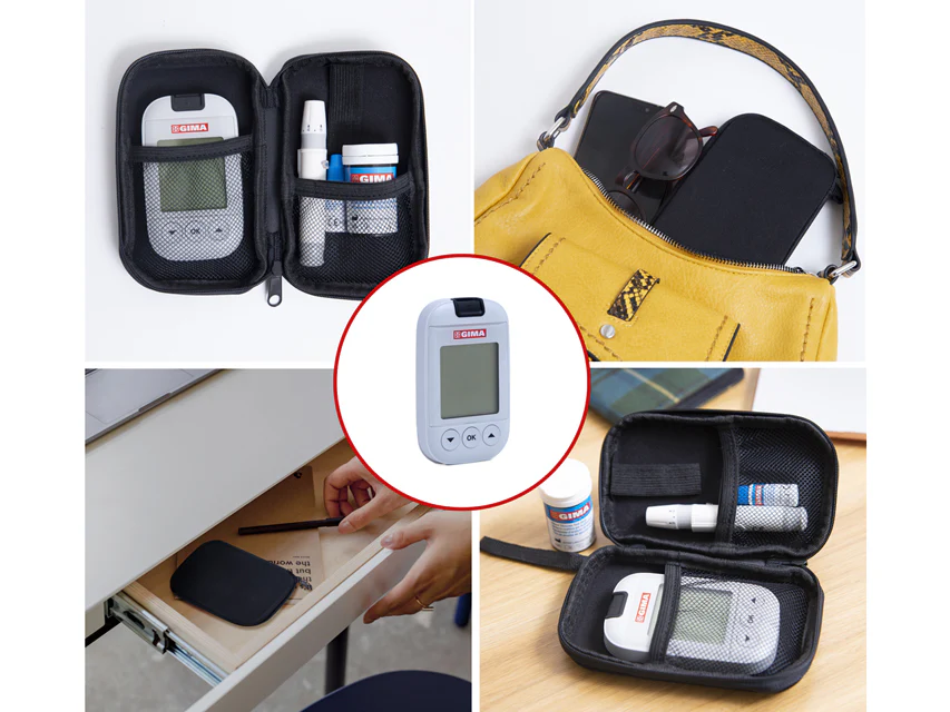 Kit Glucometro Completo con Accessori, Penna con Ago e Strisce di Monitoraggio Glicemia - Image 4