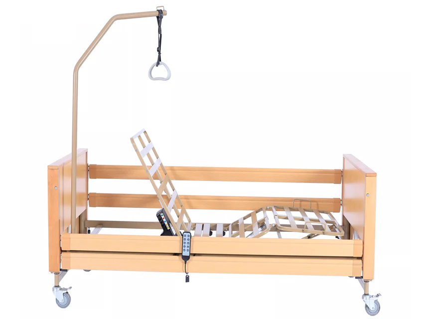 Letto Ospedaliero Elettrico a 4 Motori, Altezza regolabile 84-125 cm - 3 articolazioni - 4 sezioni - Image 5