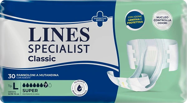 Lines Specialist TAGLIA LARGE - Confezione da 30 pezzi