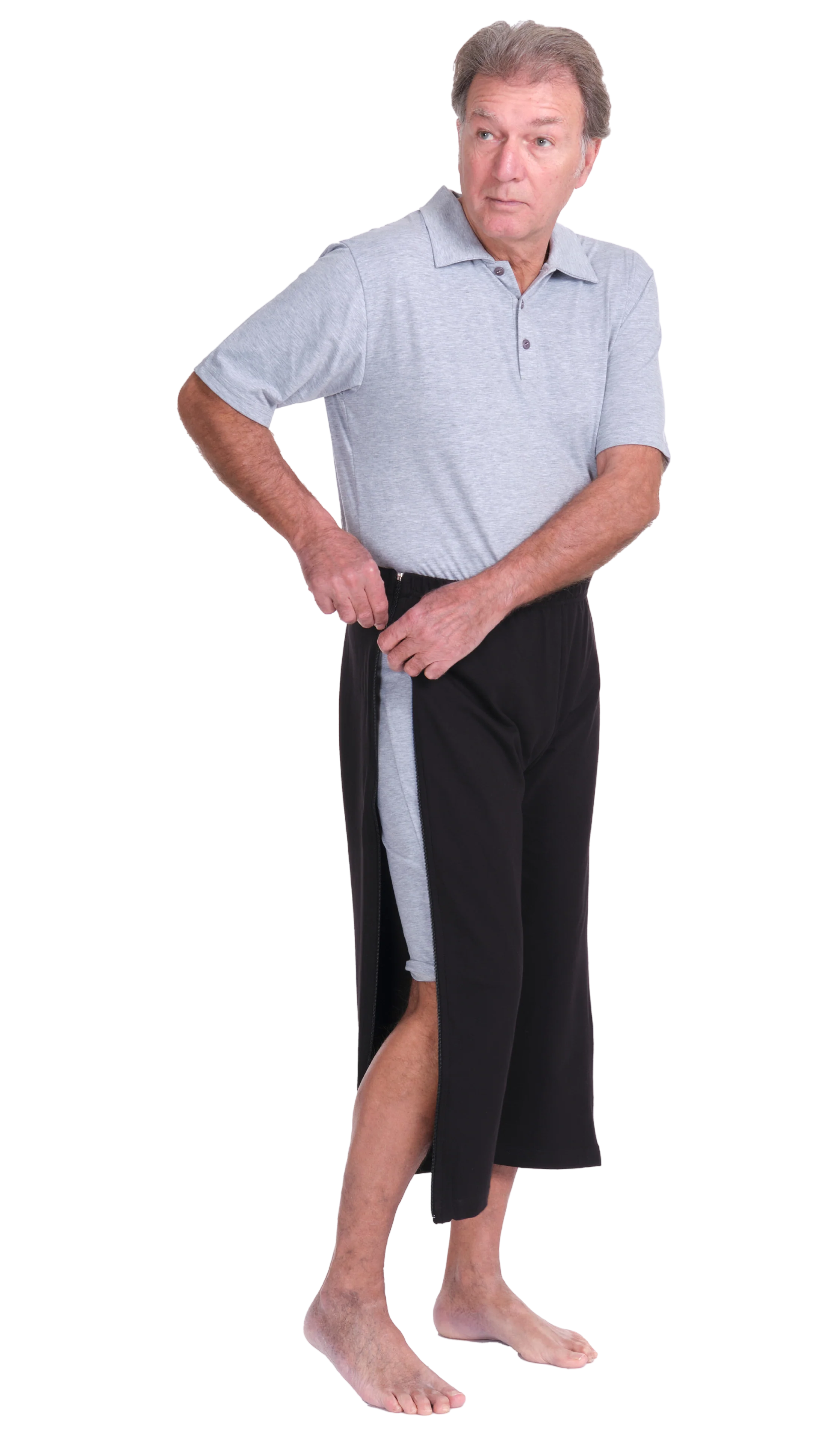 Pantalone 3/4 per riabilitazione - 9018 - Image 4