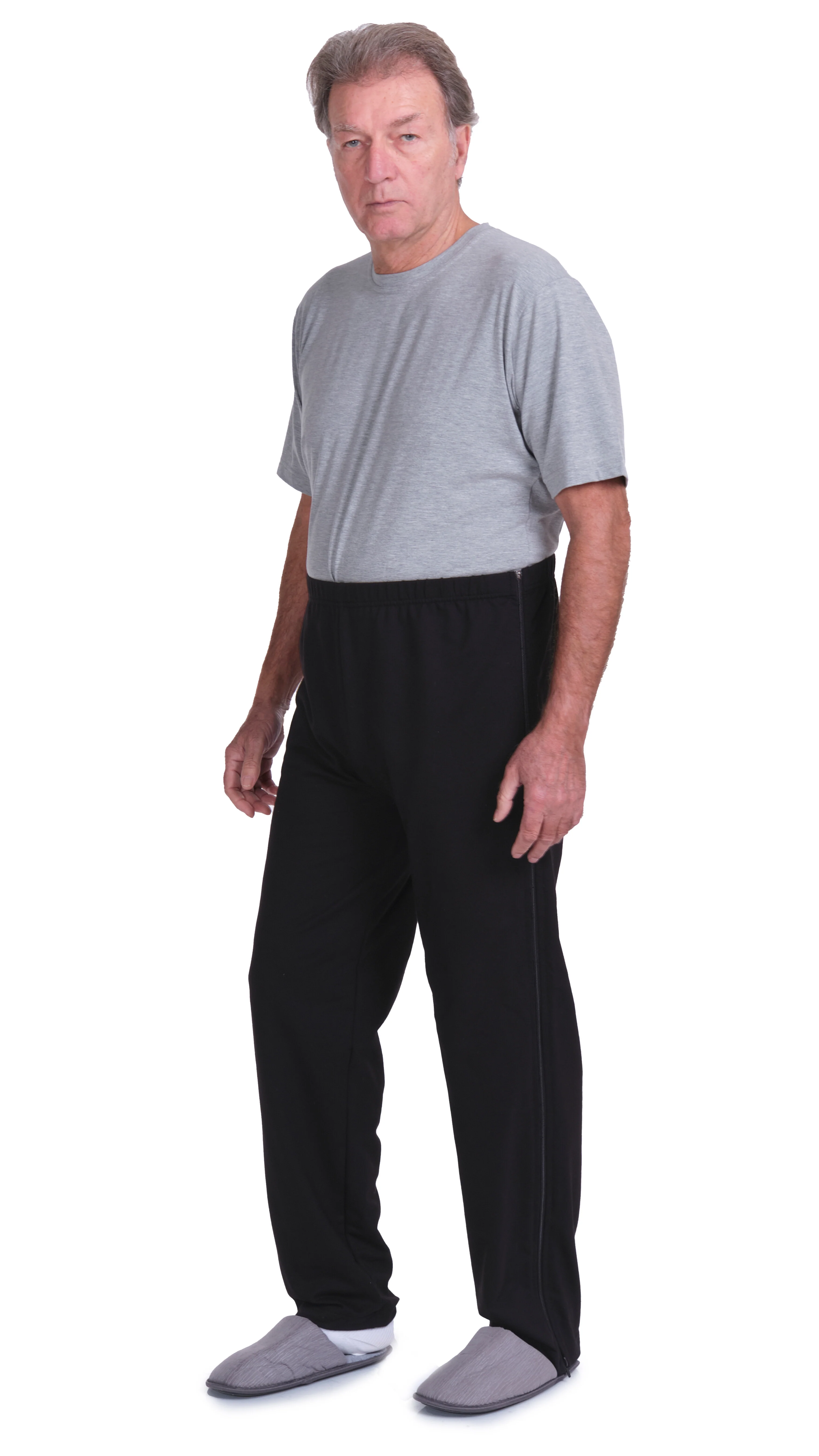 Pantalone Riabilitazione post operatoria con cerniere apribili ambo i lati - Morbidezza 9038 - Image 5