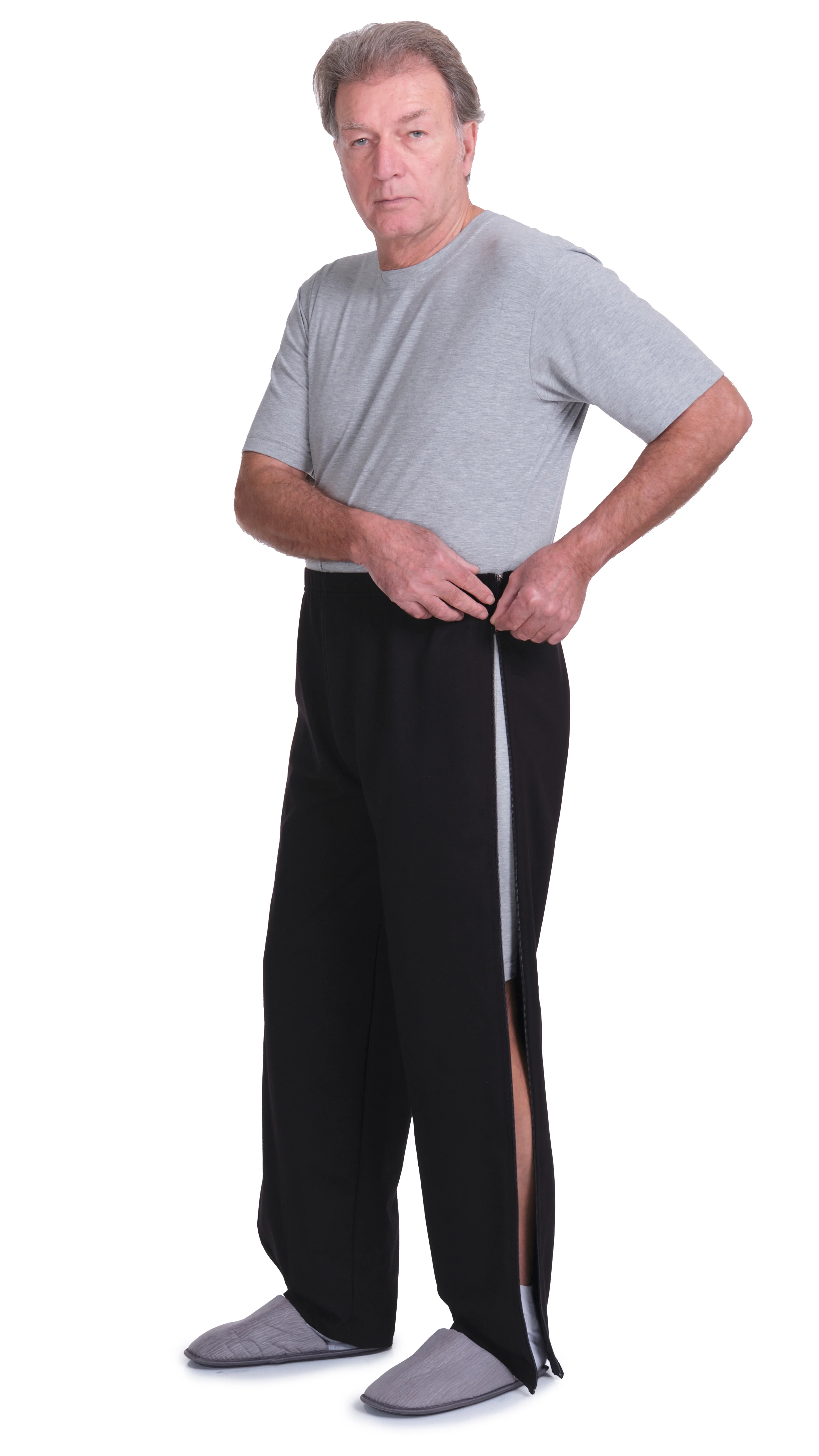 Pantalone Riabilitazione post operatoria con cerniere apribili ambo i lati - Morbidezza 9038 - Image 7