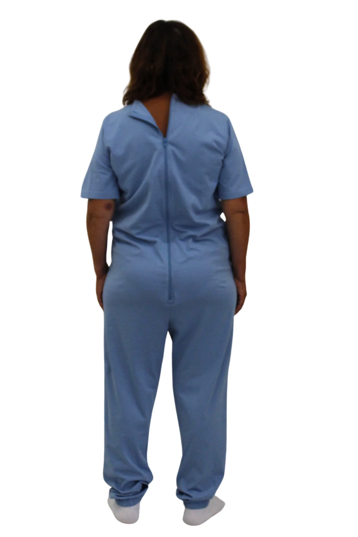 Pigiama Sanitario Girocollo in 100% Cotone Manica Corta e Pantalone Corto - 9015/5 MC PC - Image 12