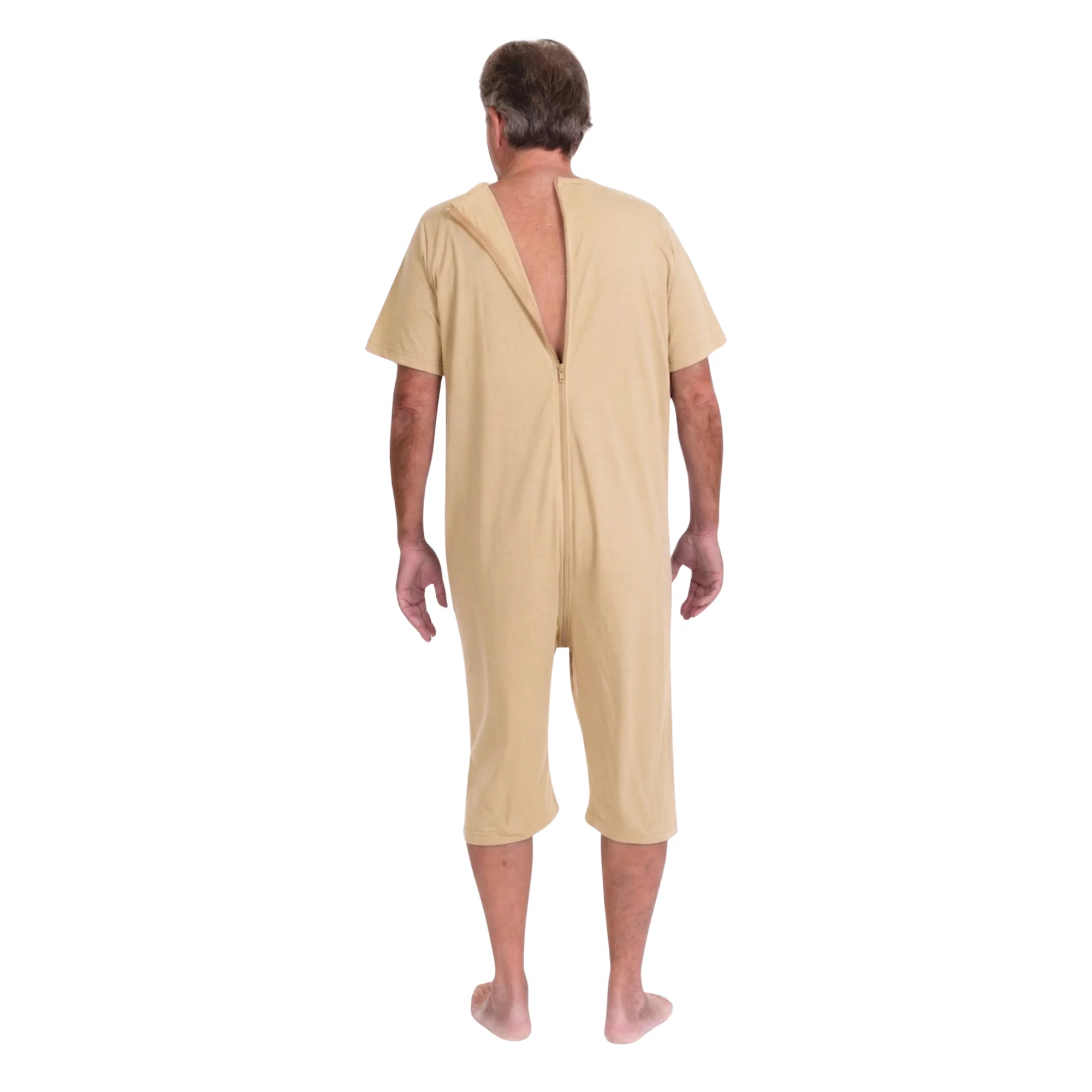 Pigiama Sanitaro Salute con Zip continua maniche corte e pantalone corto - 9078 MC PC - Image 11