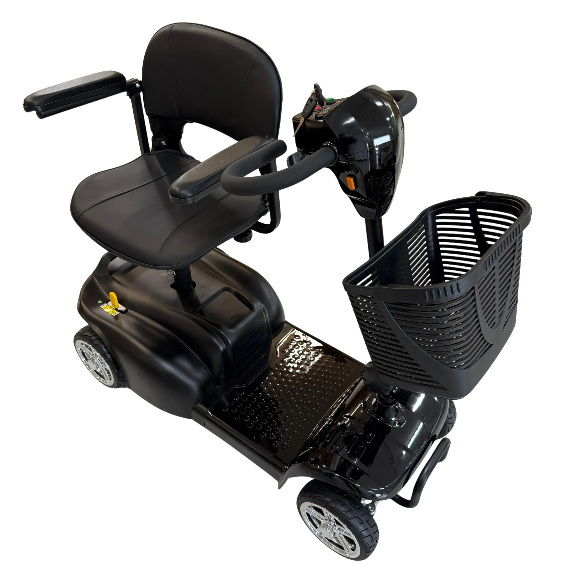 NOLEGGIO - Scooter Elettrico Smontabile per Anziani e Disabili – Sedile Girevole 360°, Braccioli Ribaltabili e Presa USB - Dispositivo Medico Classe 1 - Image 5