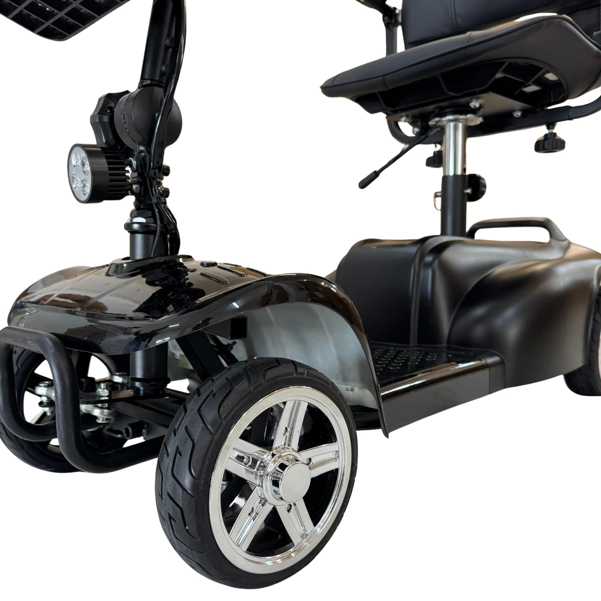 NOLEGGIO - Scooter Elettrico Smontabile per Anziani e Disabili – Sedile Girevole 360°, Braccioli Ribaltabili e Presa USB - Dispositivo Medico Classe 1 - Image 9