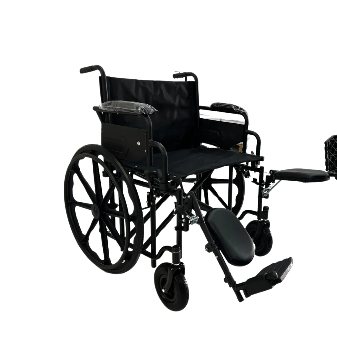 Sedia a rotelle larghezza speciale 61cm | Comoda, ergonomica e professionale, bariatrica | Capacità fino a 150kg - Image 6