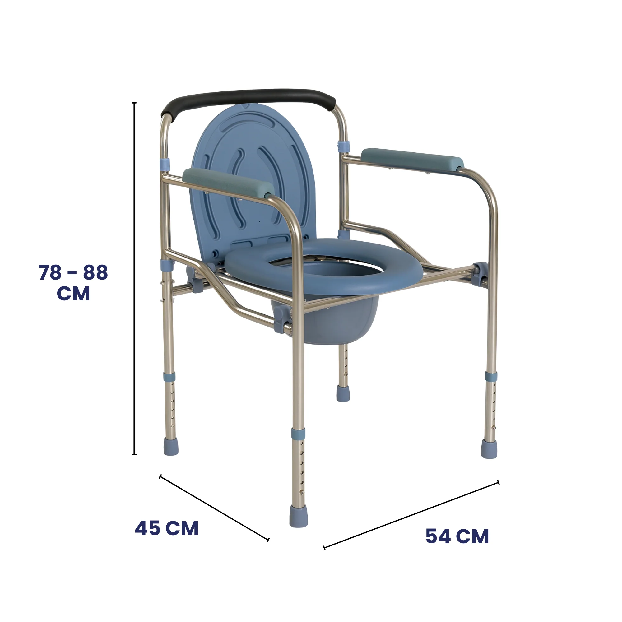 Sedia comoda 4 funzioni in 1 - Rialzo WC e sedile per Doccia - Image 3