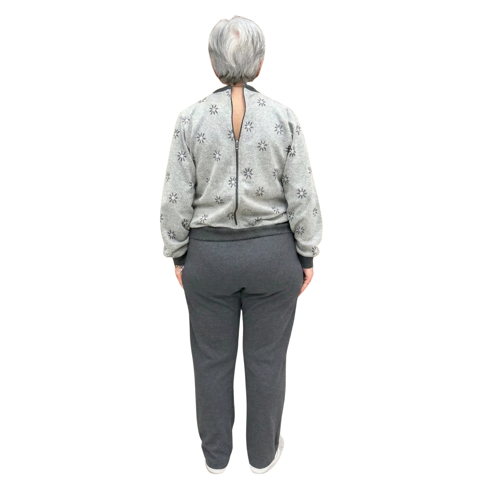 Tuta Intera Adattiva Anti-manipolazione per Esterno da Donna, Invernale con Chiusura Zip Posteriore - 9052 - Image 11