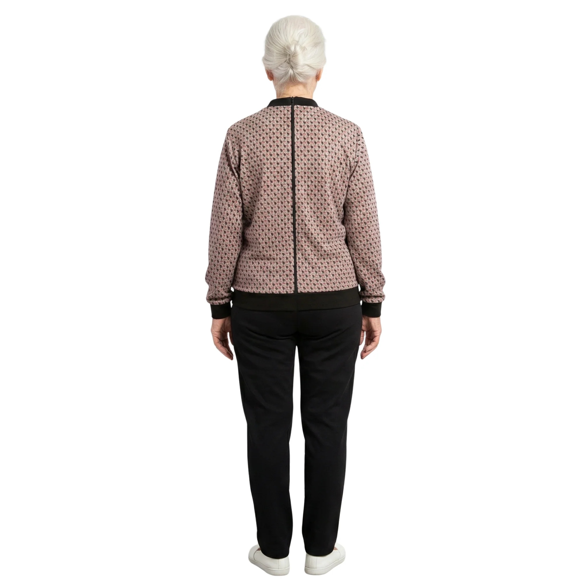 Tuta Intera Adattiva Anti-manipolazione per Esterno da Donna, Invernale con Chiusura Zip Posteriore - 9052 - Image 8